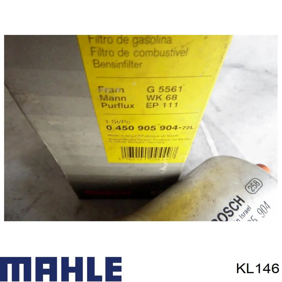 Comprar KL146 Mahle Original Filtro diesel