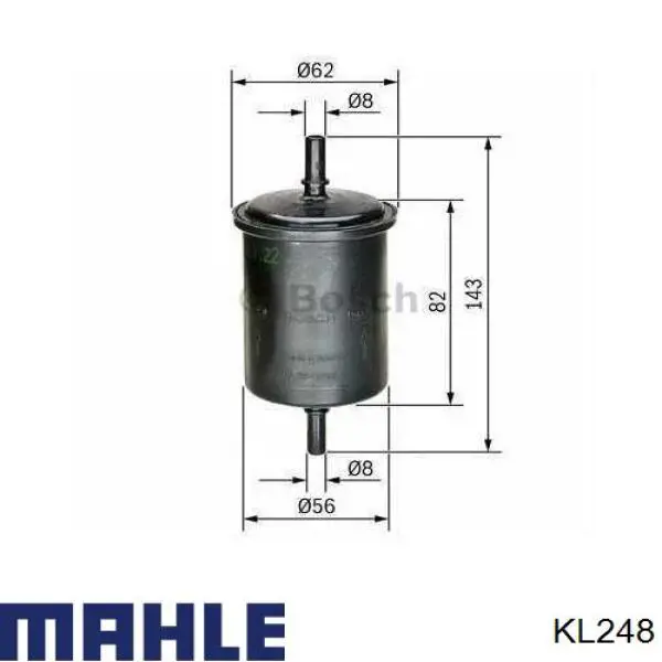 Filtro combustible Renault Scenic 2 JM0, JM1