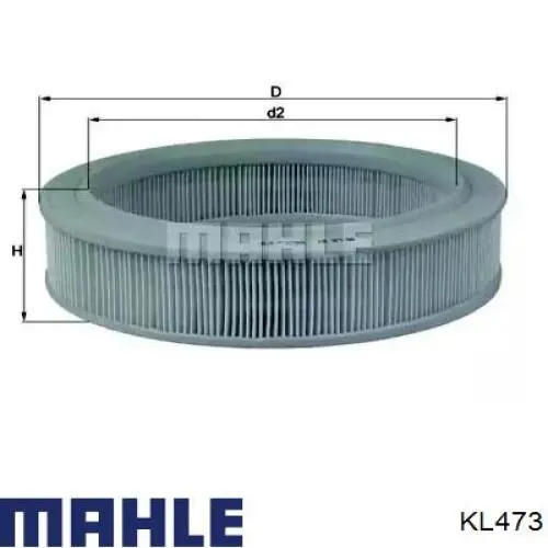 KL473 Mahle Original filtro combustible