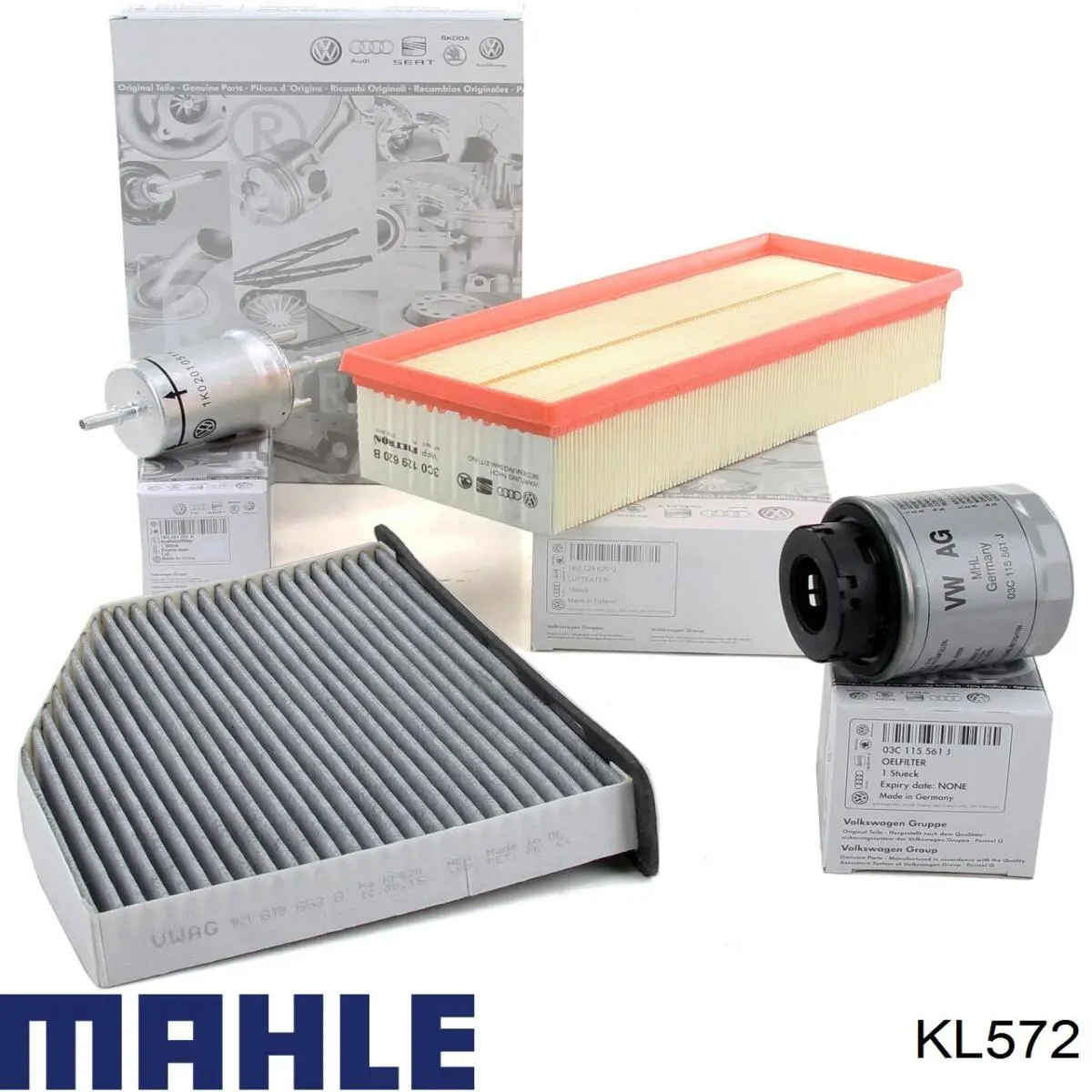 Filtro combustible Mahle Original KL572 precio, desde 31,37 USD