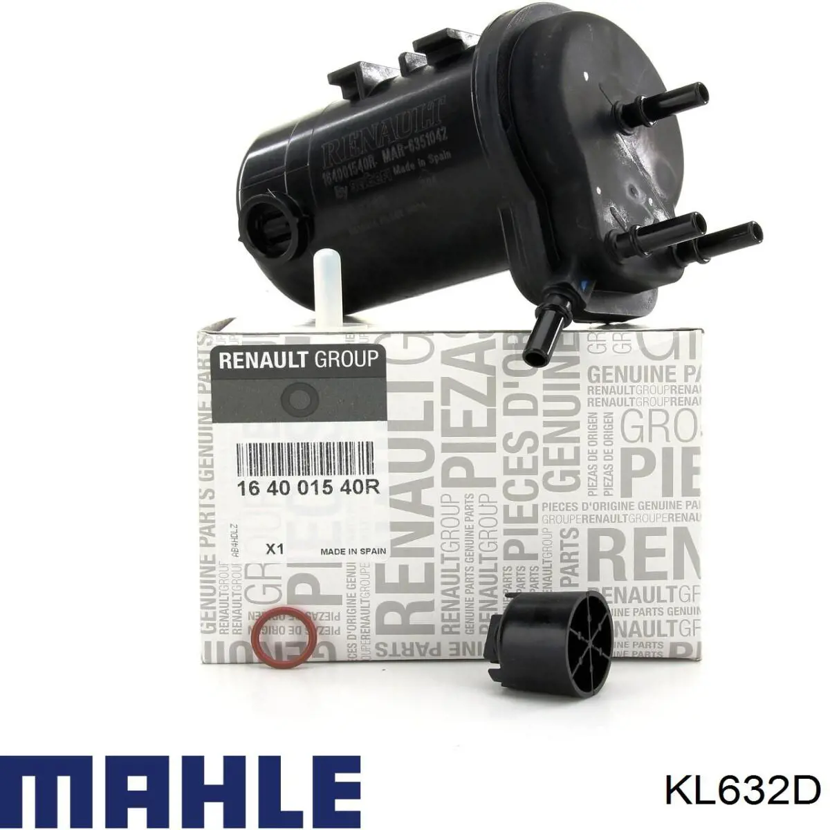 Filtro de gasoil Mahle Original KL632D