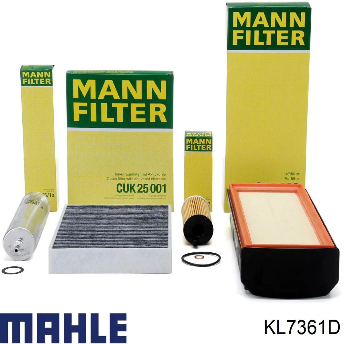 Comprar KL7361D Mahle Original Filtro diesel