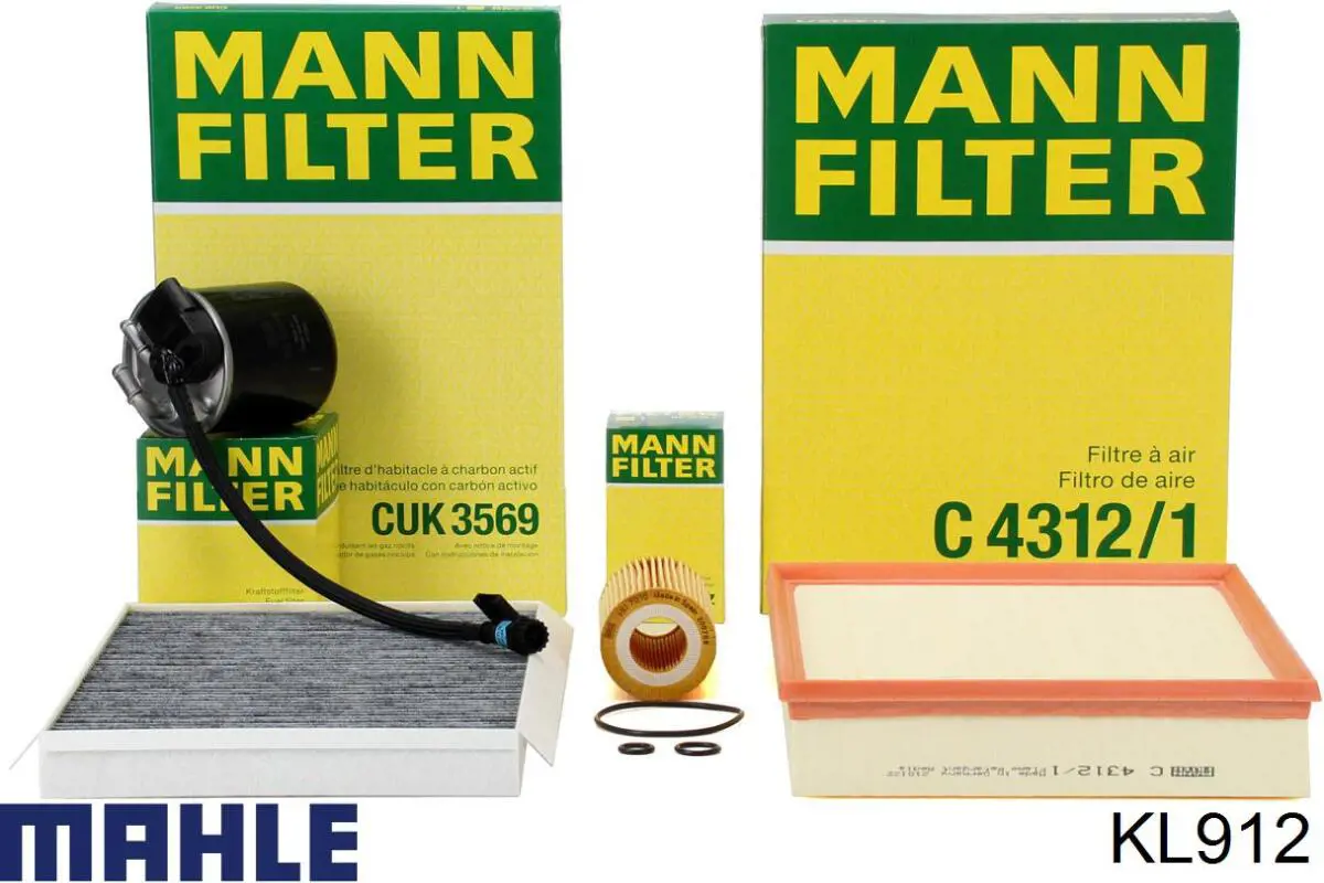 Filtro combustible MAHLE KL912