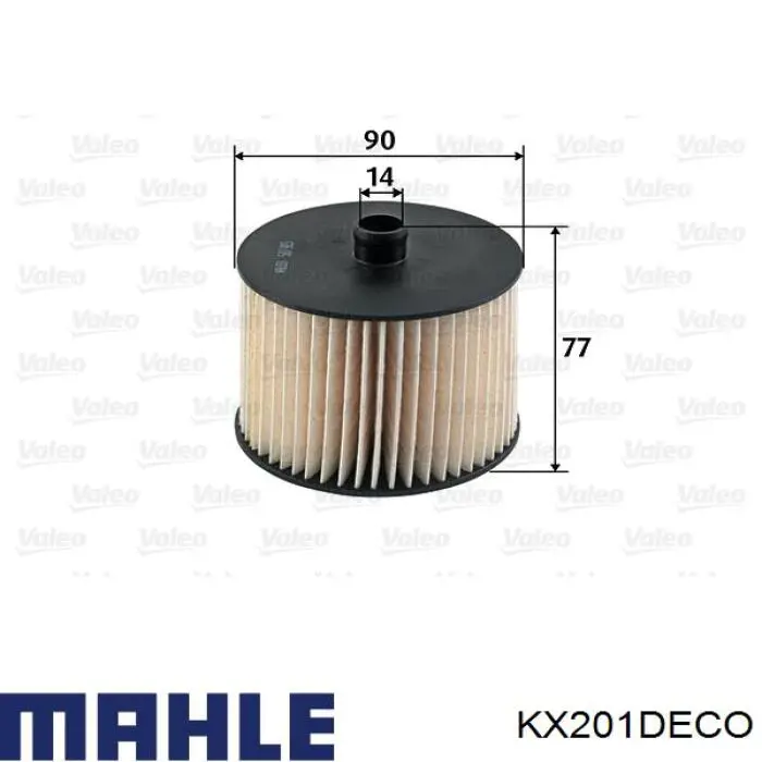 KX201DECO Mahle Original filtro combustible