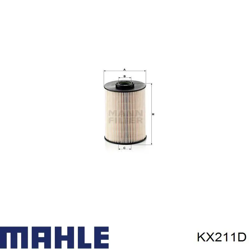 Comprar KX211D Mahle Original Filtro diesel