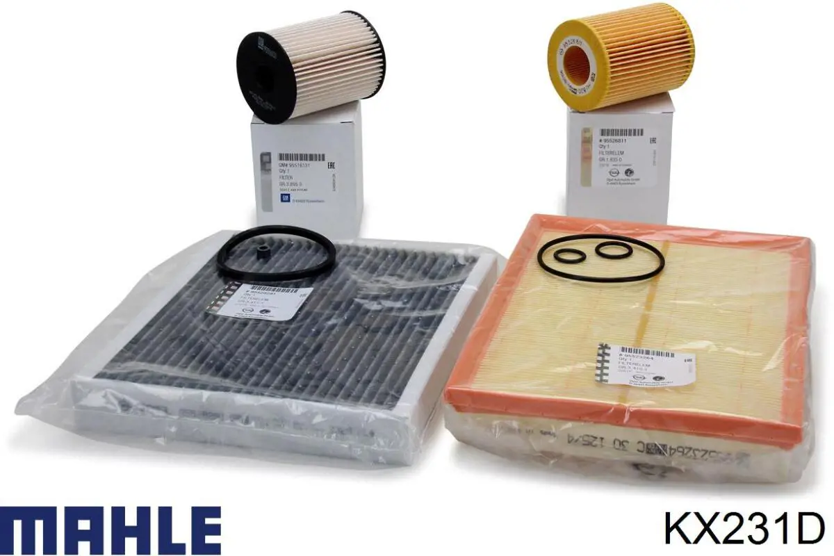 Filtro combustible Mahle Original KX231D precio, desde 6,83 EUR