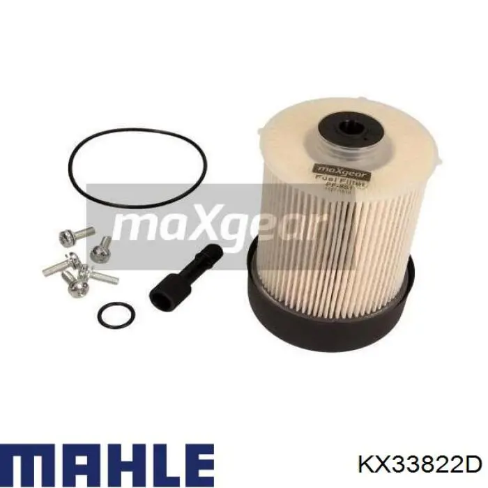 Comprar KX33822D Mahle Original Filtro diesel