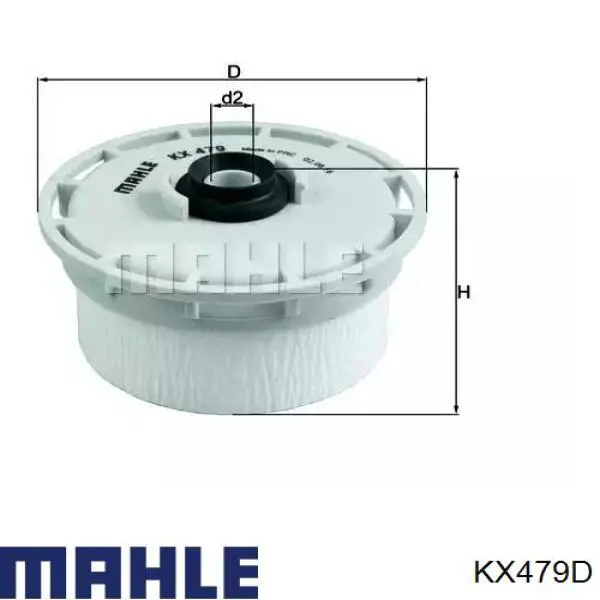 KX479D Mahle Original filtro de combustible