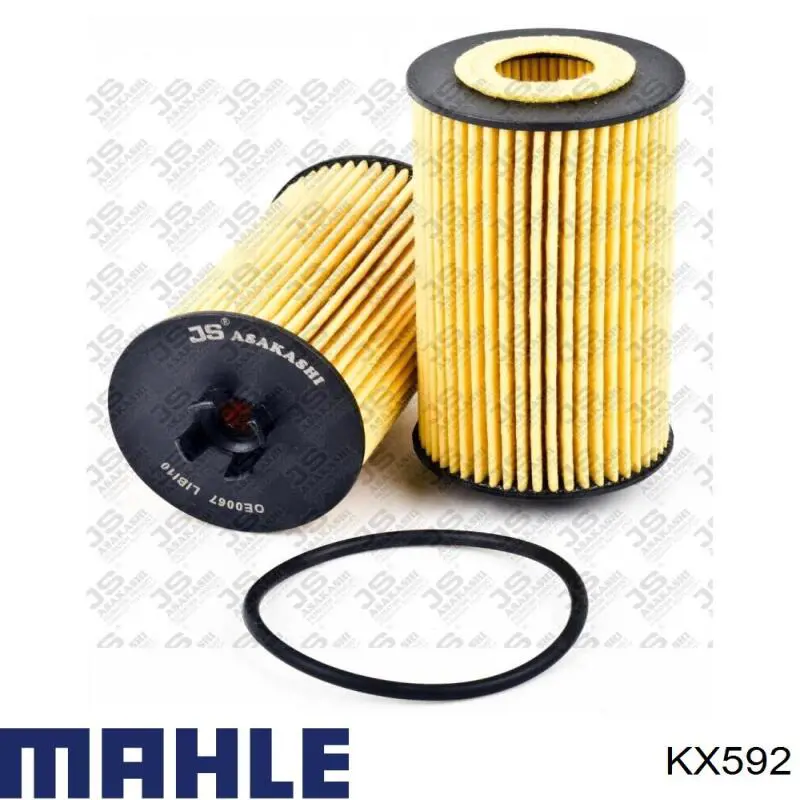 Filtro combustible Mahle Original KX592 precio, desde 18,63 EUR