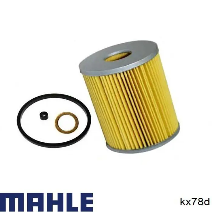 Filtro combustible MAHLE KX78D