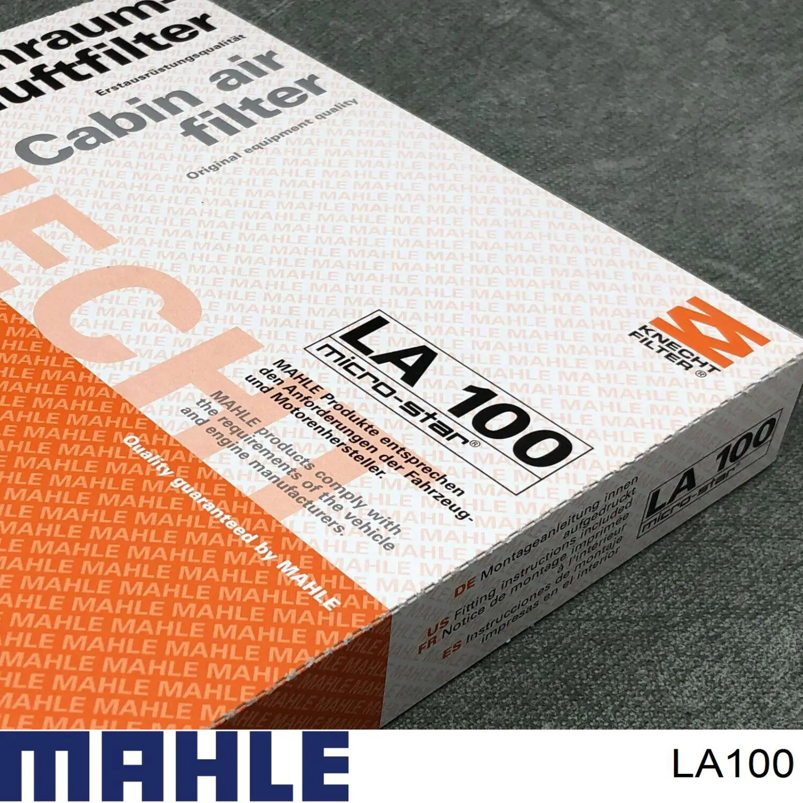 Filtro de habitáculo LA100 Mahle Original