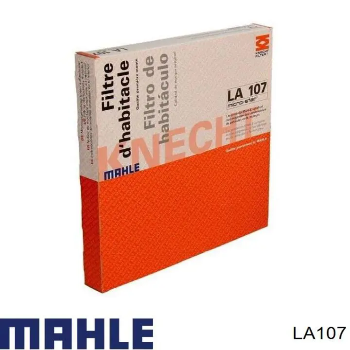 Comprar LA107 Mahle Original Filtro de aire del habitáculo