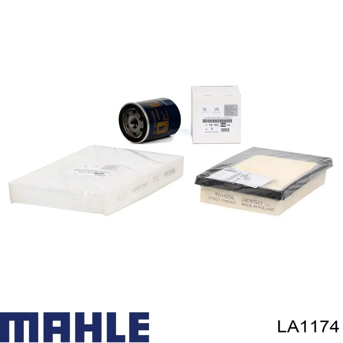 Filtro de habitáculo LA1174 Mahle Original