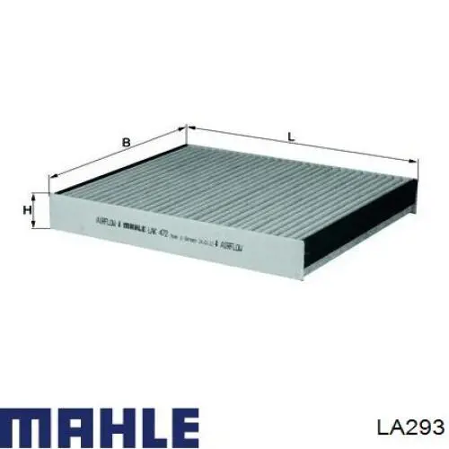 Filtro de habitáculo LA293 Mahle Original