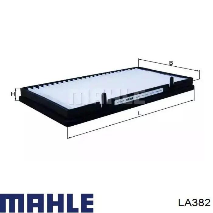 Filtro de cabina Mahle Original LA382 precio, desde 10,81 EUR