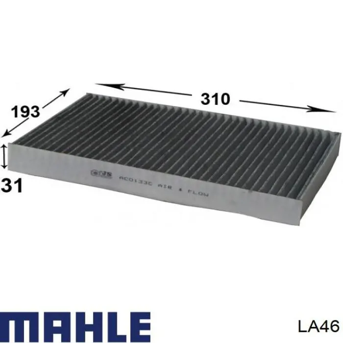 Comprar LA46 Mahle Original Filtro de aire del habitáculo