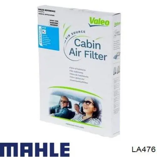 LA476 Mahle Original Filtro antipolen