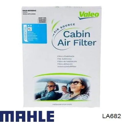 Filtro de cabina Mahle Original LA682 precio, desde 13,30 EUR