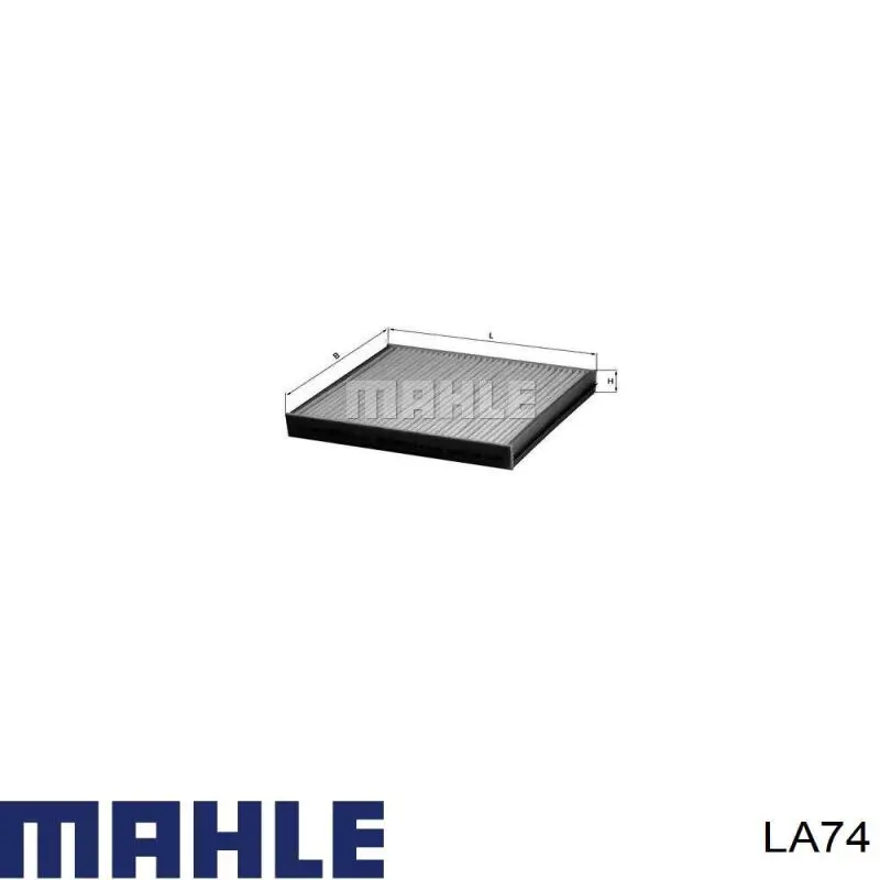 Comprar LA74 Mahle Original Filtro de aire del habitáculo