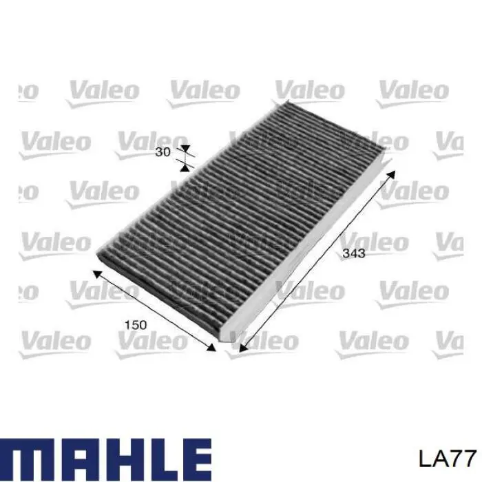 Filtro de habitáculo LA77 Mahle Original
