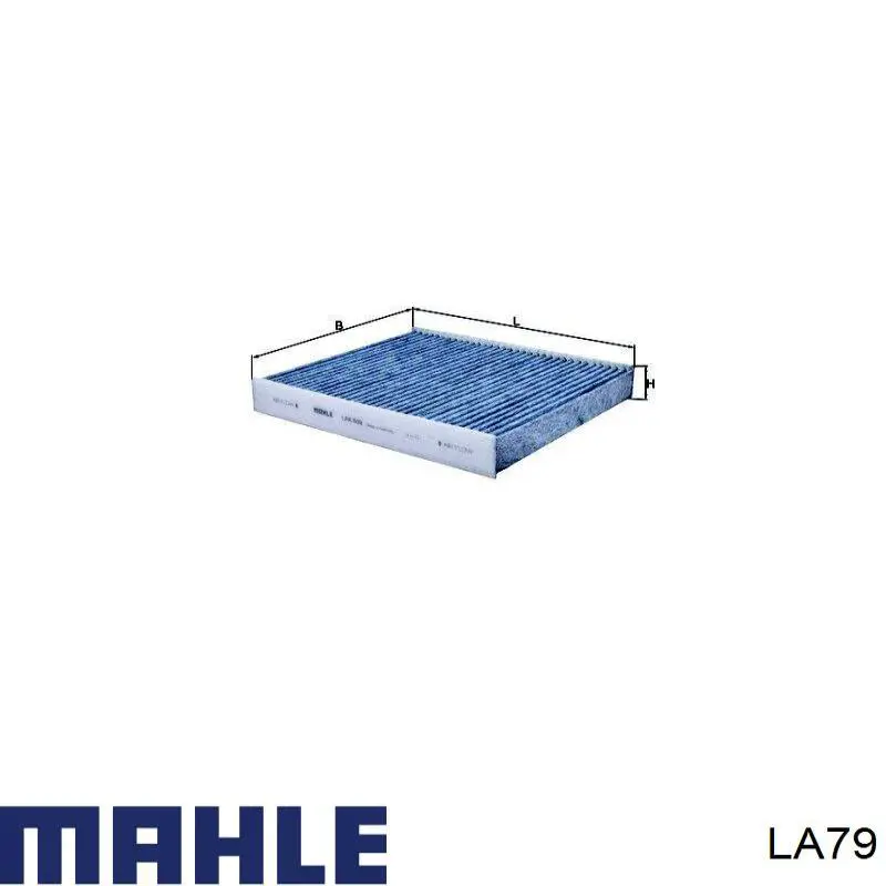 Comprar LA79 Mahle Original Filtro de aire del habitáculo