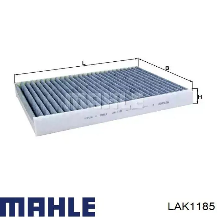 LAK1185 Mahle Original filtro de habitáculo