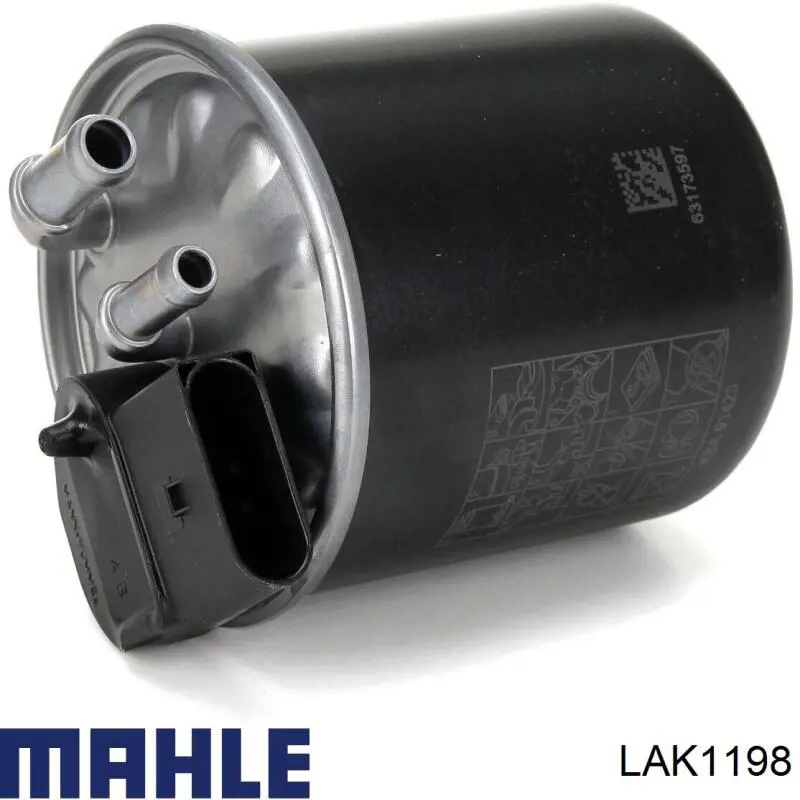 Filtro de polen Mahle Original LAK1198