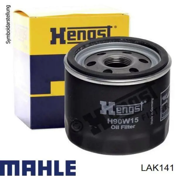 Filtro de habitáculo LAK141 Mahle Original
