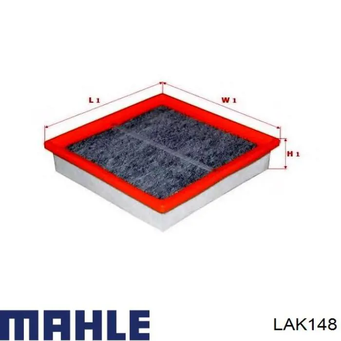 LAK148 Mahle Original filtro de habitáculo