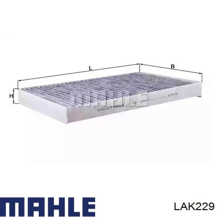 Comprar LAK229 Mahle Original Filtro de aire del habitáculo