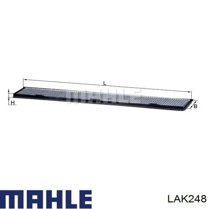 LAK248 Mahle Original filtro habitáculo