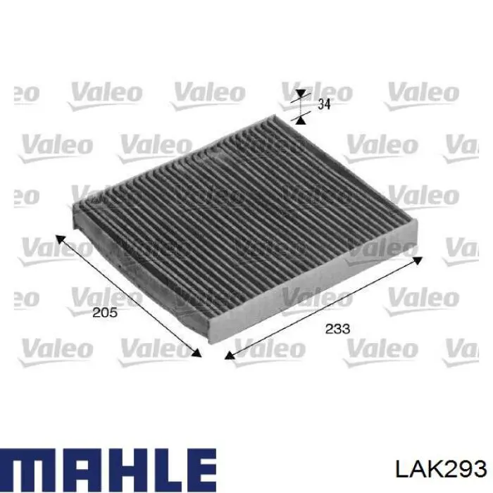 Filtro de habitáculo LAK293 Mahle Original