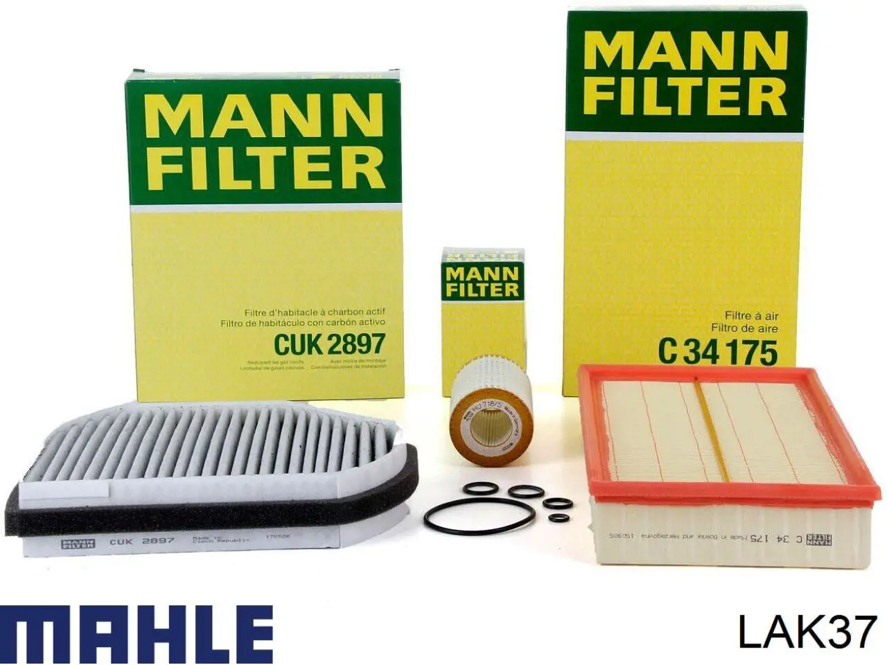 Comprar LAK37 Mahle Original Filtro de aire del habitáculo