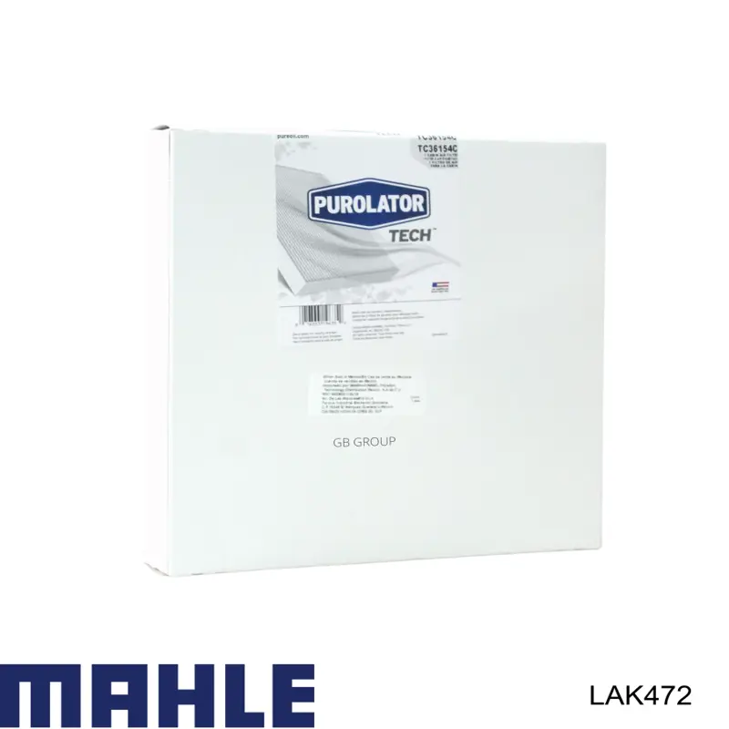 LAK472 Mahle Original Filtro antipolen