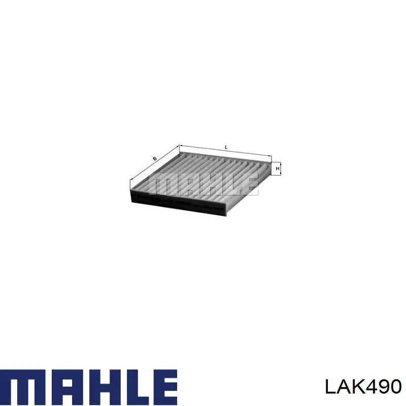 LAK490 Mahle Original filtro habitáculo