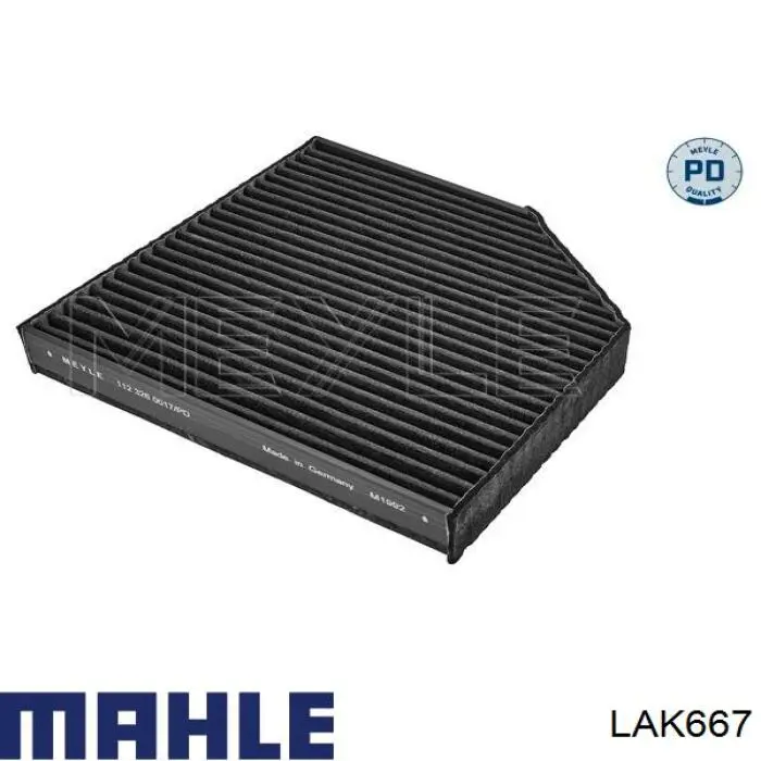 Filtro de polen Mahle Original LAK667