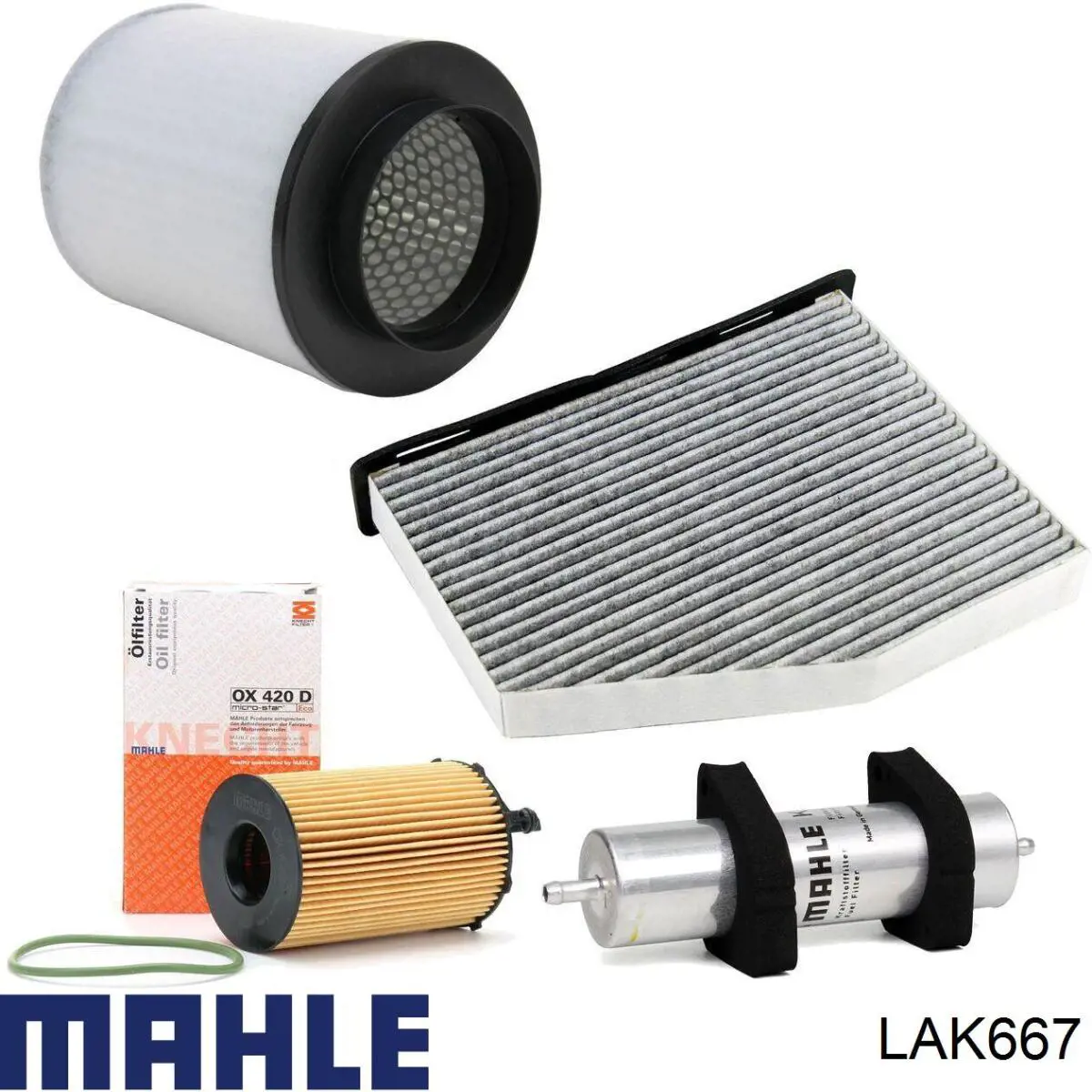 LAK667 Mahle Original Filtro antipolen