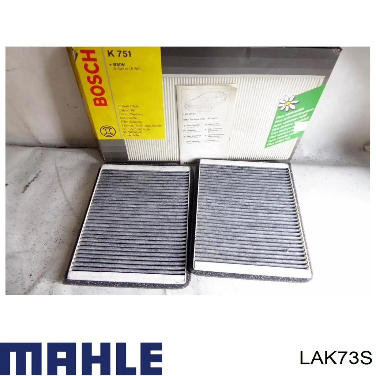 Filtro de polen Mahle Original LAK73S