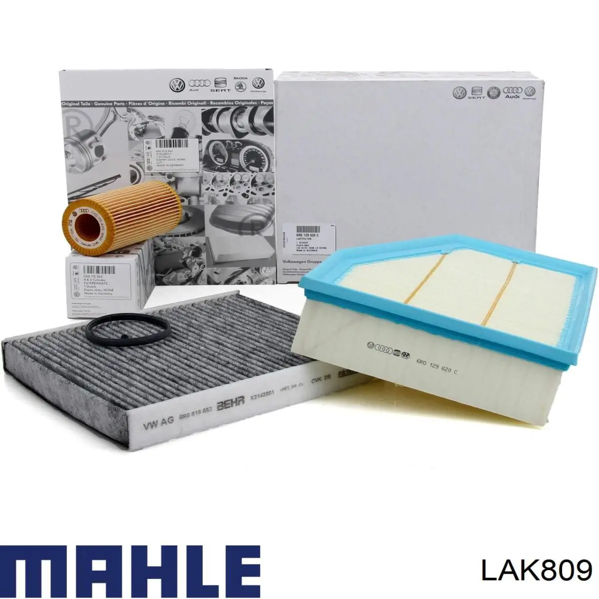LAK809 Mahle Original filtro habitáculo