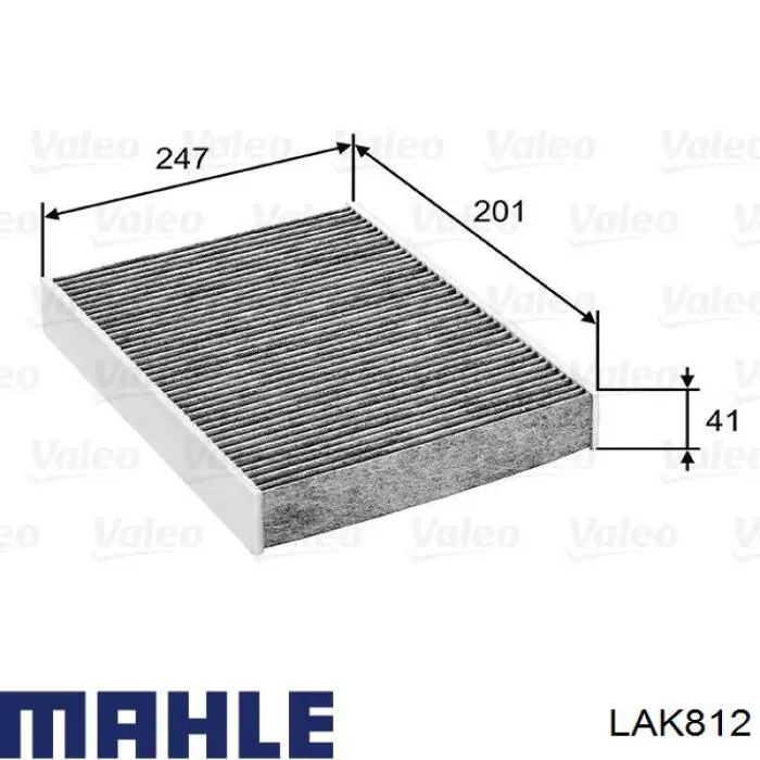 Comprar LAK812 Mahle Original Filtro de aire del habitáculo