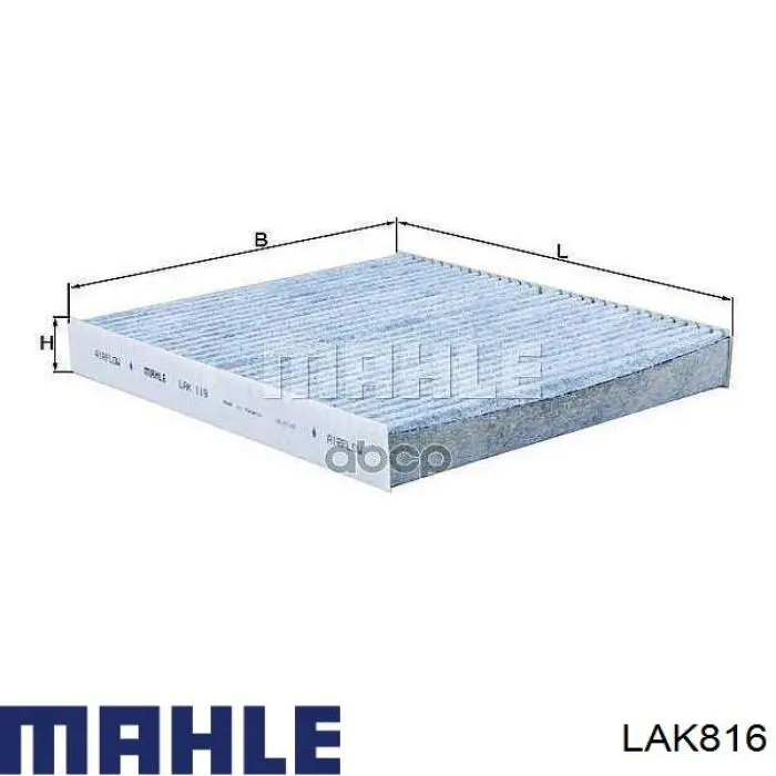 Comprar LAK816 Mahle Original Filtro de aire del habitáculo