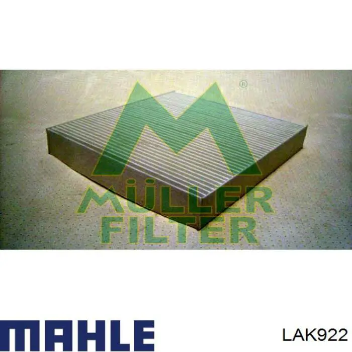 Filtro de cabina Mahle Original LAK922 precio, desde 11,31 EUR