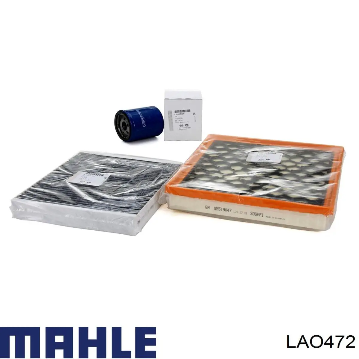 Filtro de polen Mahle Original LAO472