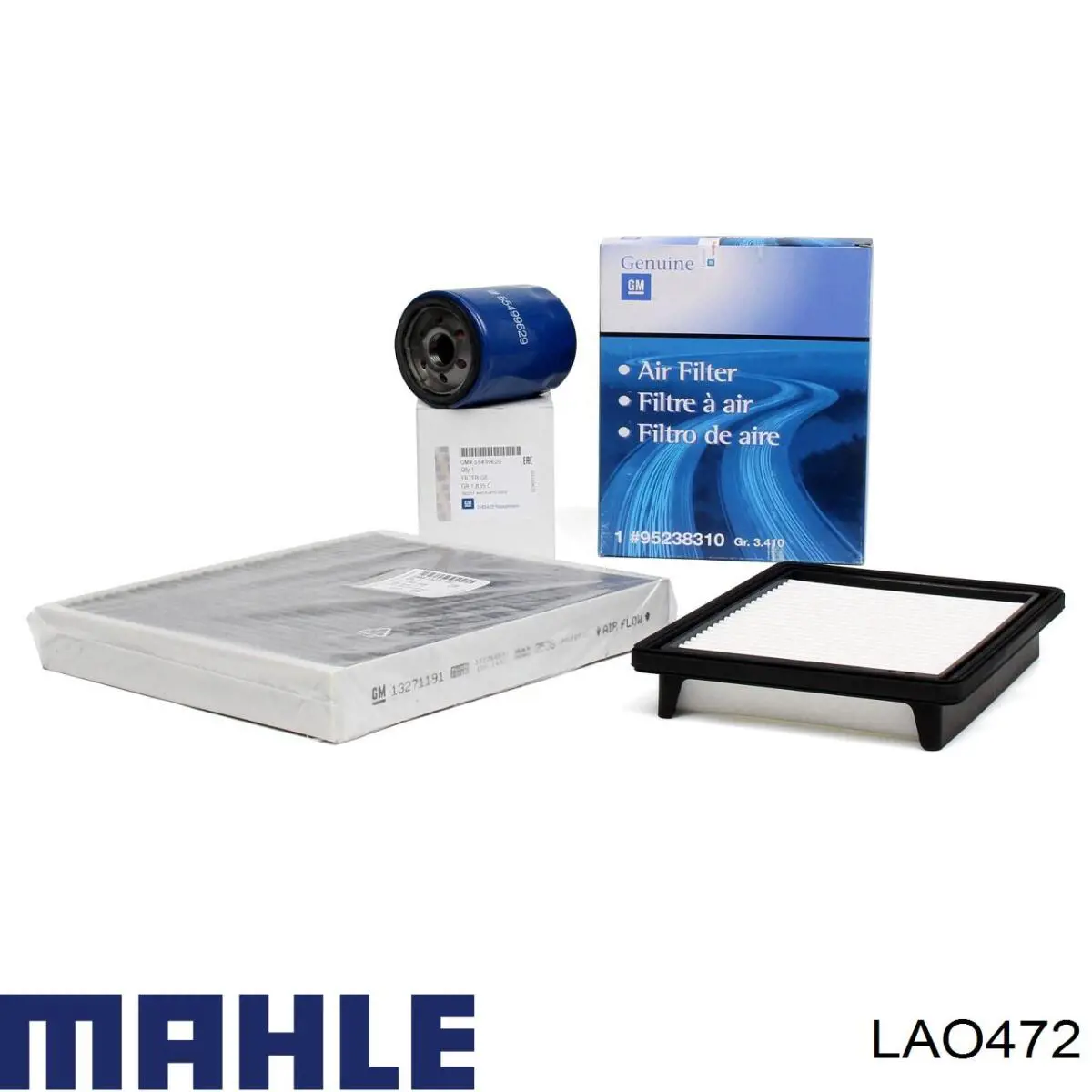 Filtro de habitáculo LAO472 Mahle Original