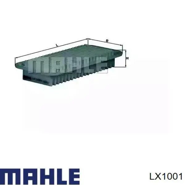 El filtro de aire Mahle Original LX1001 precio, desde 7,84 EUR
