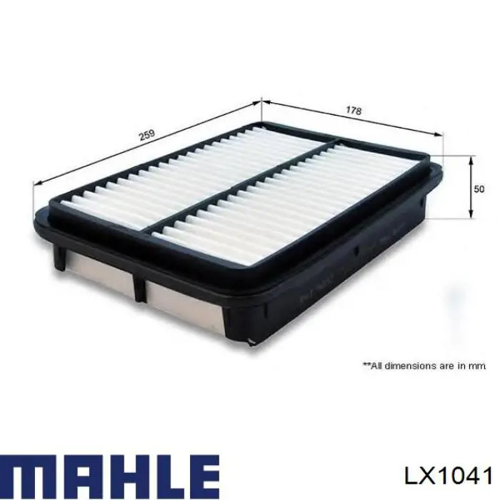 Comprar LX1041 Mahle Original Filtro de aire