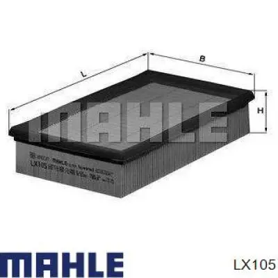 LX105 Mahle Original filtro de aire