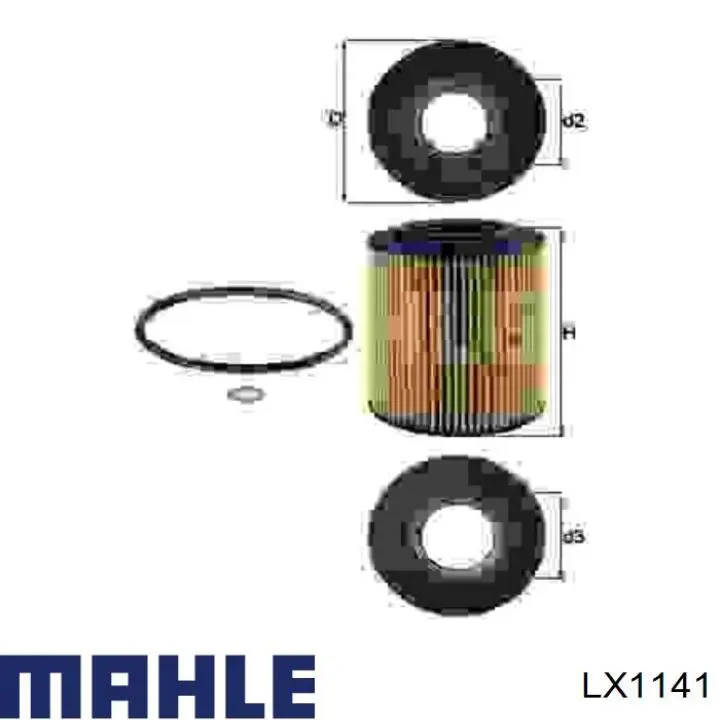 El filtro de aire Mahle Original LX1141 precio, desde 9,06 EUR