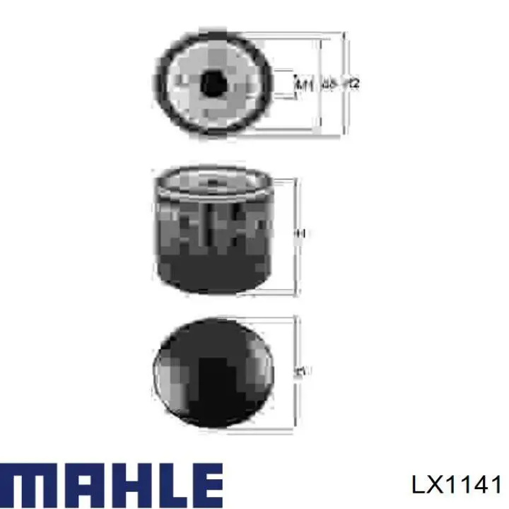 Filtro aire Mahle Original LX1141