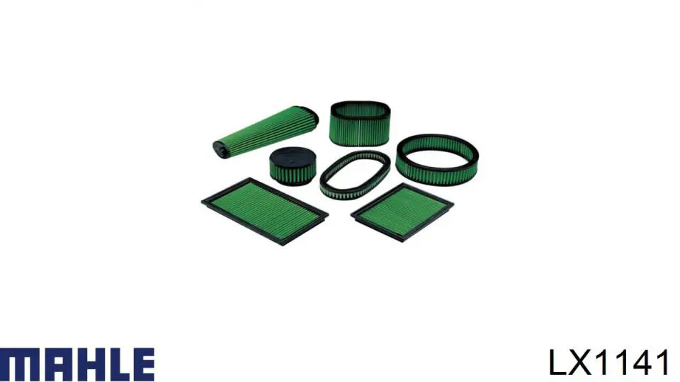 LX1141 Mahle Original Filtro de aire de motor